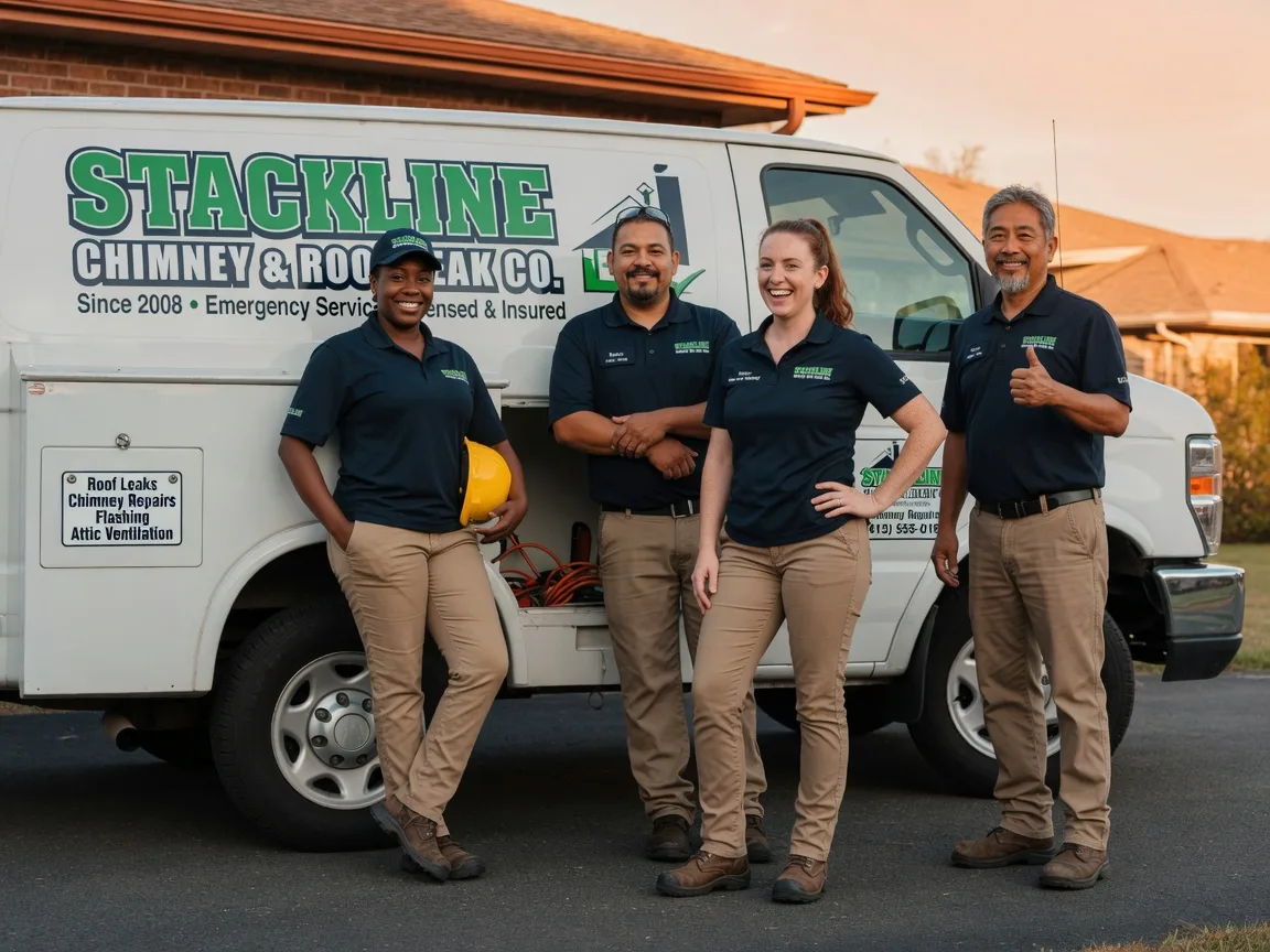 Chimney flashing repair company in Dunbar, WI